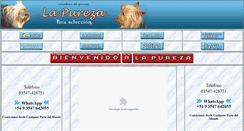 Desktop Screenshot of lapureza.com.ar